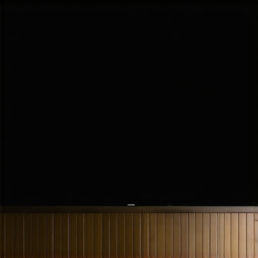 Why Your Projector Screen Needs a Black Backing